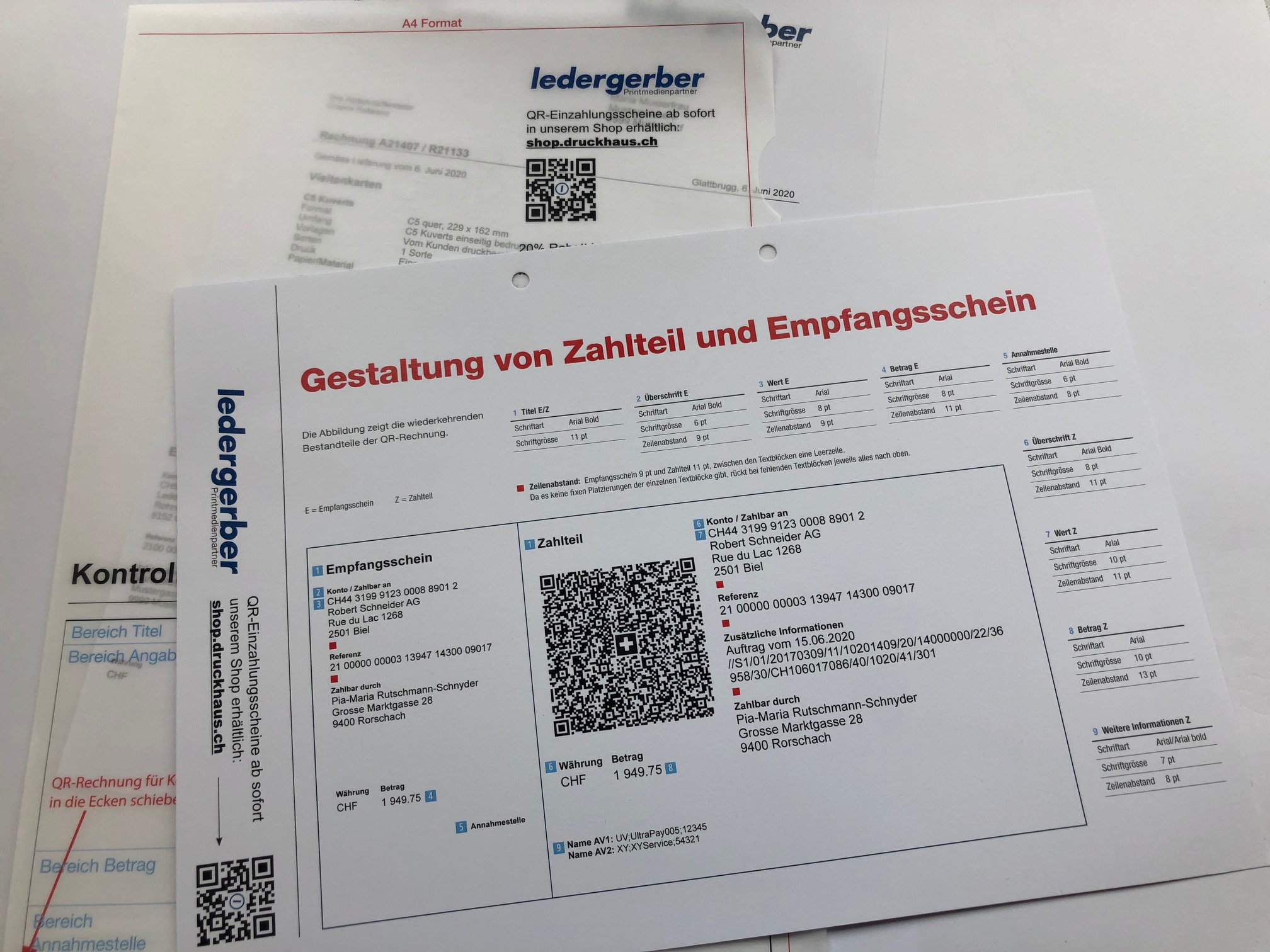 QR-Rechnung Starterset